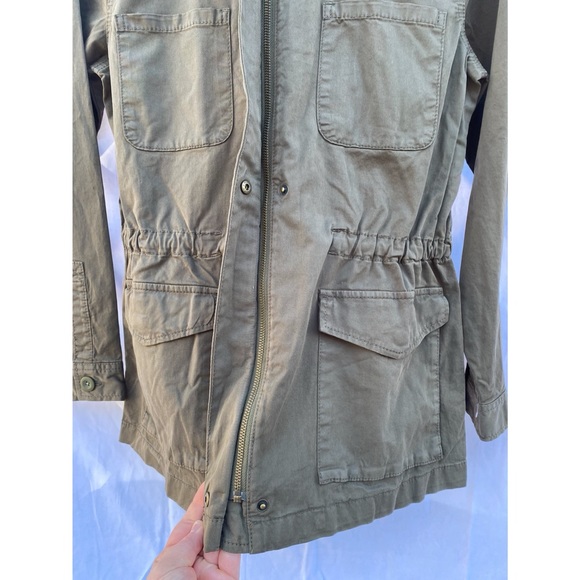 Hinge Army Green Utility Jacket - Picture 13 of 14